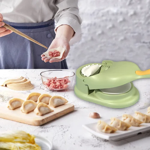 Multifunctional 2 in 1 Dumpling Samosa Maker Press Kitchen Tool For Making Samosa and Kachori - Image 5