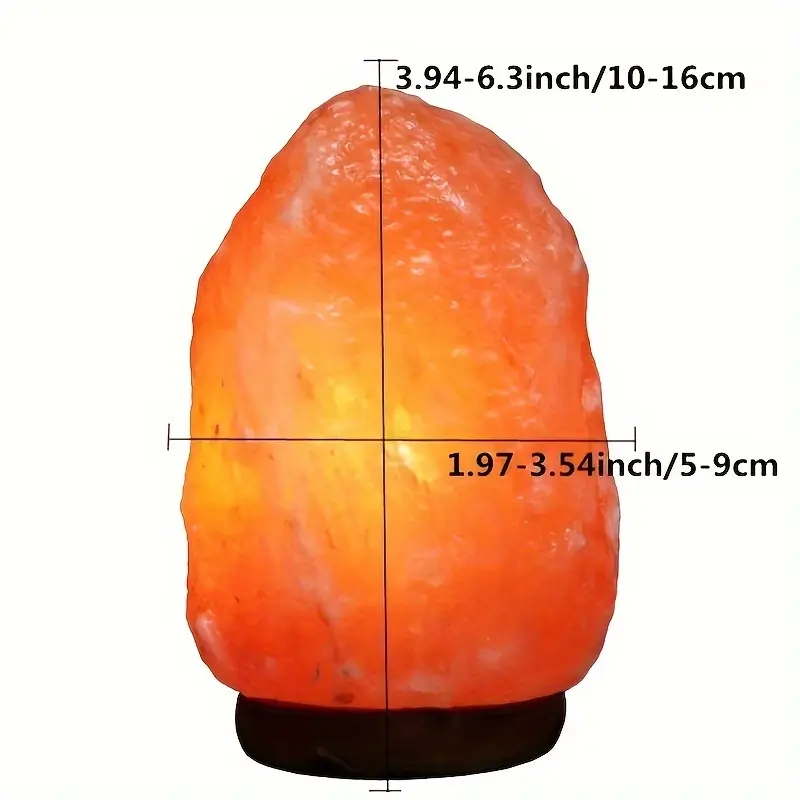 Natural Himalayan Salt Lamp USB Powered Air Purifier Healing Night Light for Relaxation and Home Decor - Image 11