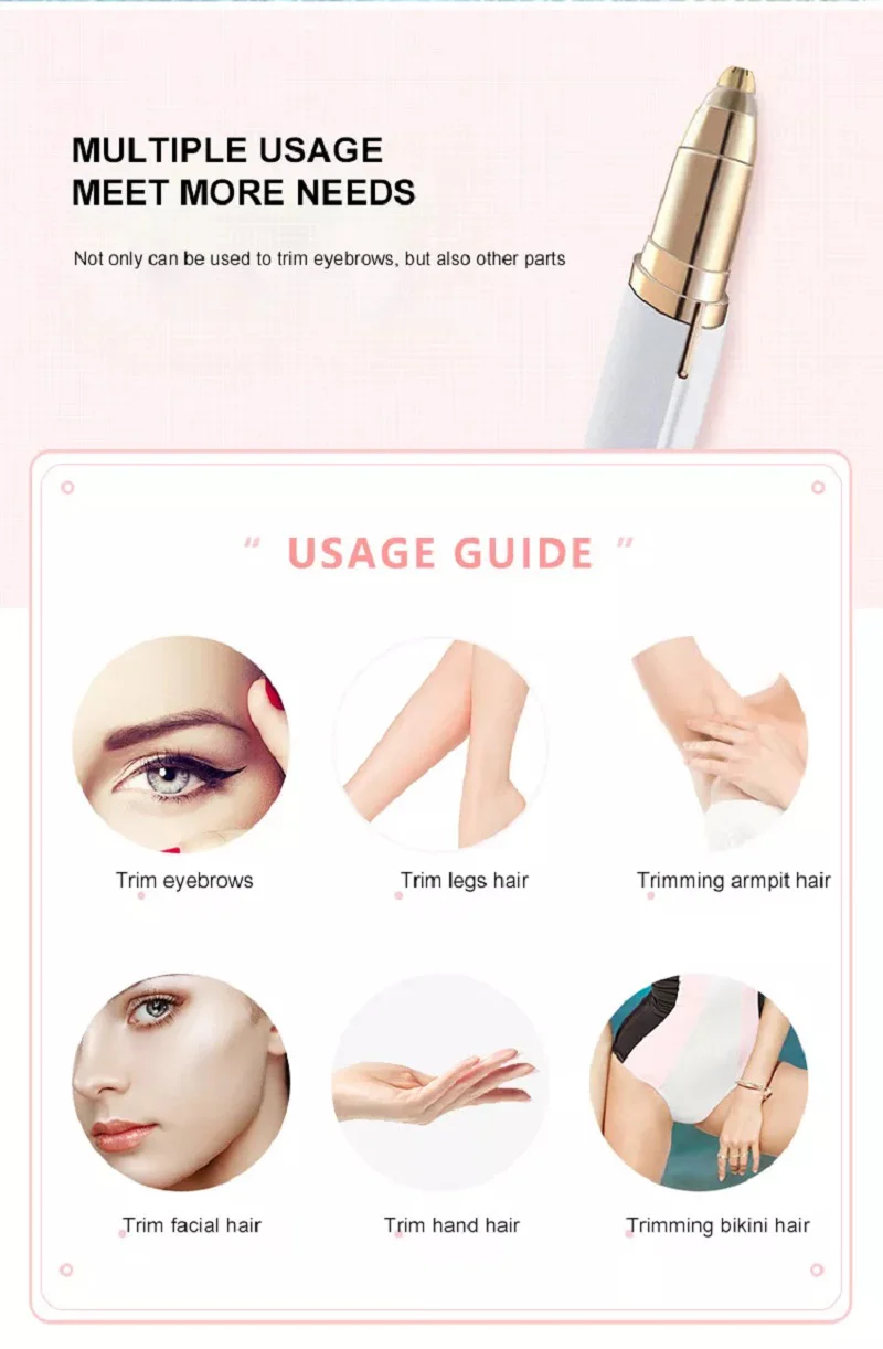 New Finishing Touch Flawless Eyebrow Hair Remover - Image 5