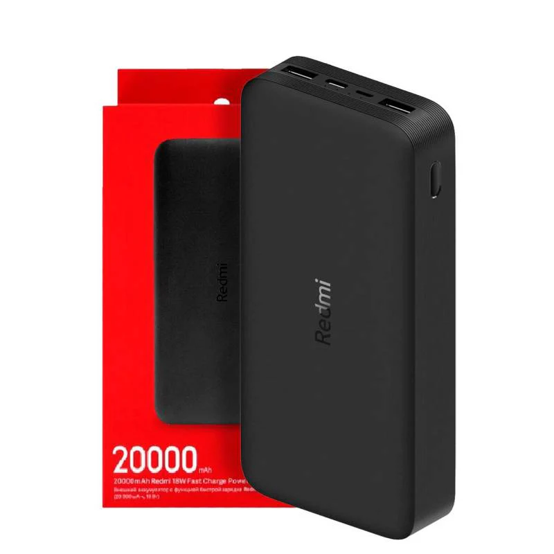 Original Redmi 20000 mah Fast Charging Li-Polymer Power Bank For Charge Your Phone and Other Devices and Gadgets Anywhere - Image 5