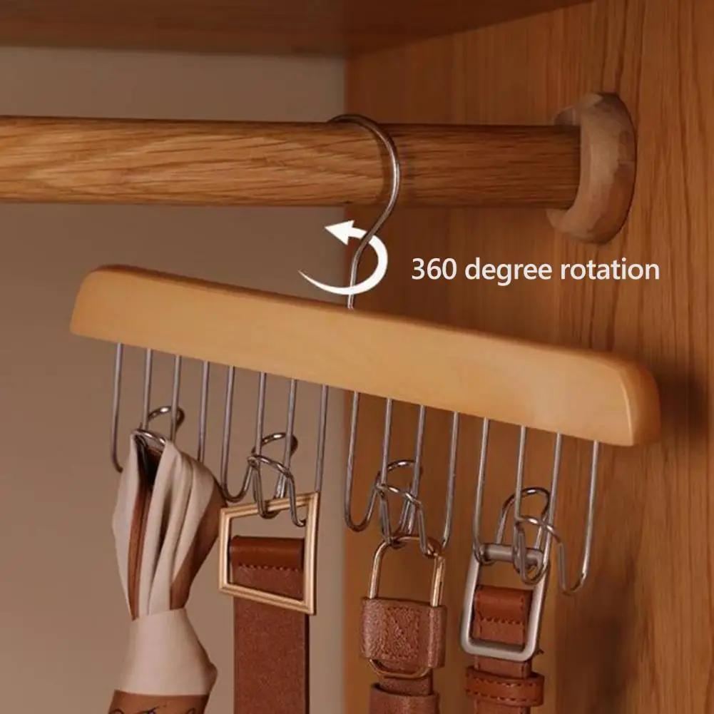 (Pack of 2) 8 in 1 Stainless Steel Anti Slip No Deformation Large Capacity Dormitory Clothes Drying Rack Sling Hanger - Image 3
