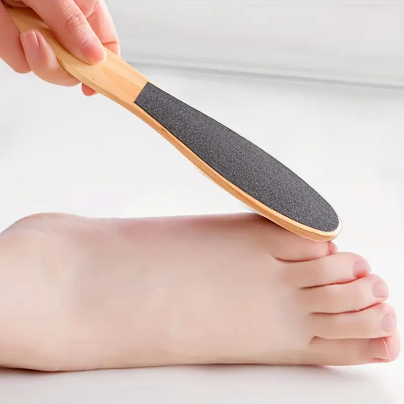 (Pack of 2) Foot File Scraper Premium Wooden Dead Skin Callus Remover - Image 8