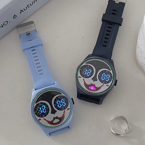 (Pack of 3) ADAMO Joker Smile Kids Digital Unisex Watch For Boys and Girls - Image 7