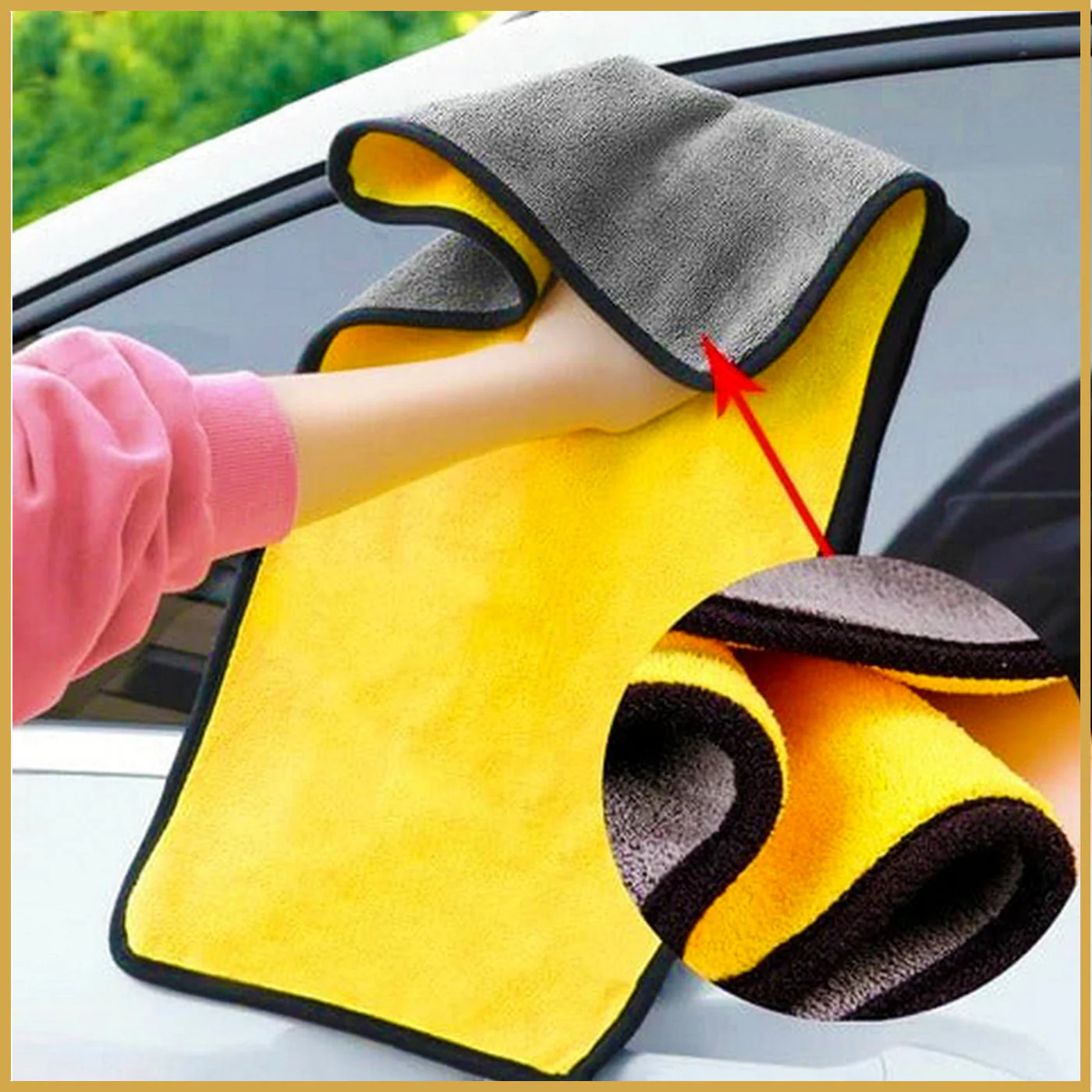 (Pack of 3) Microfiber Multifunctional Cleaning Cloth - Image 7