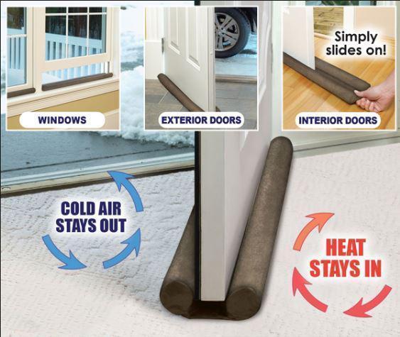 Pack of 7 Door Draft Dust and Air Stopper - Image 6