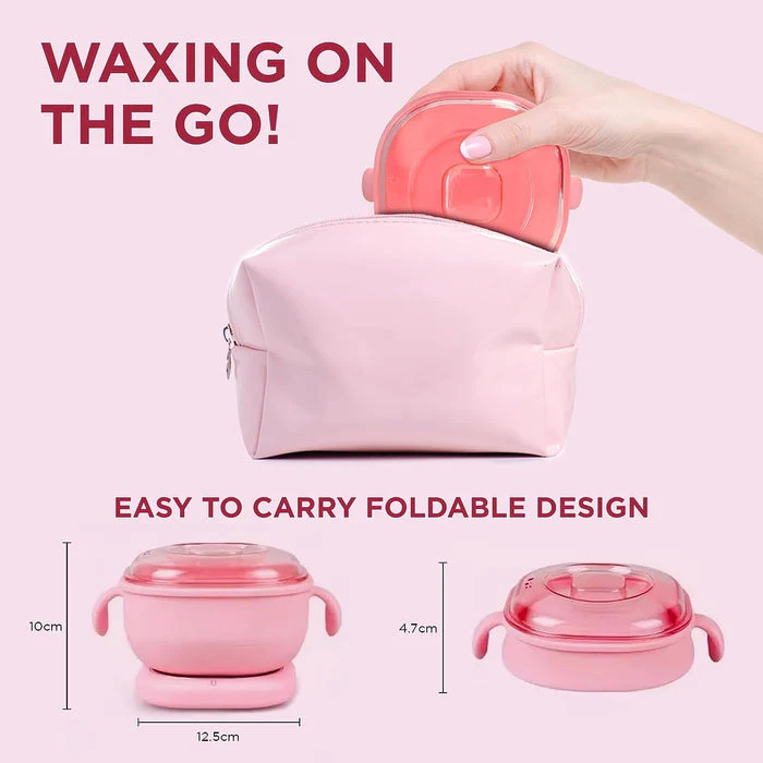 Portable and Easy To Use Electric Silicone Non-Stick Wax Warmer Heater Machine with Lid for Gentle Hair Removal For Men and Women - Image 8