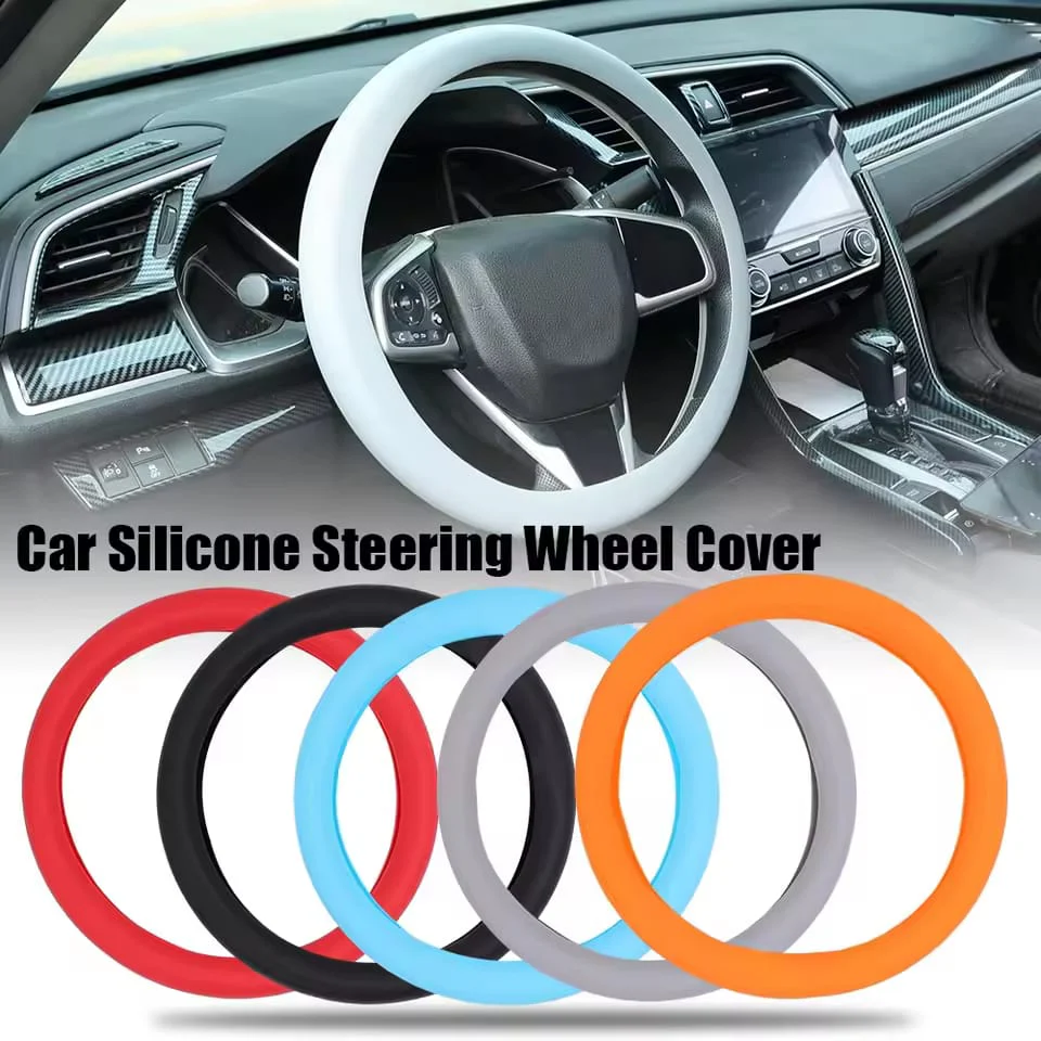 Premium Silicone Steering Wheel Cover – Anti-Slip, Heat Resistant & Comfortable Grip - Image 4