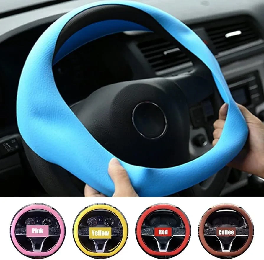 Premium Silicone Steering Wheel Cover – Anti-Slip, Heat Resistant & Comfortable Grip - Image 6