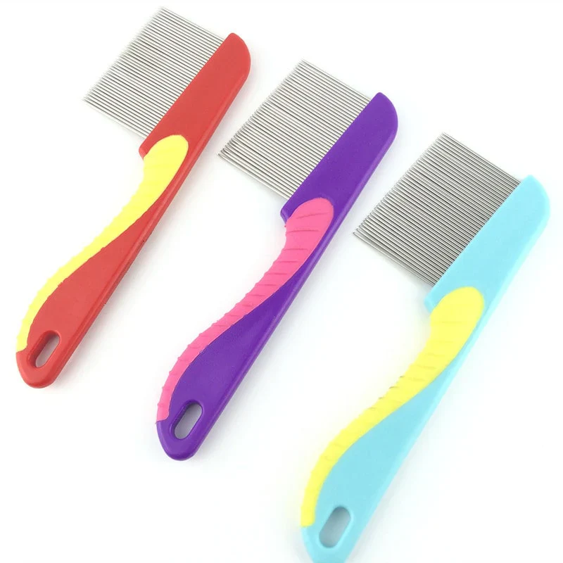Professional Stainless Steel Hair Lice Comb (1Pc) - Image 3