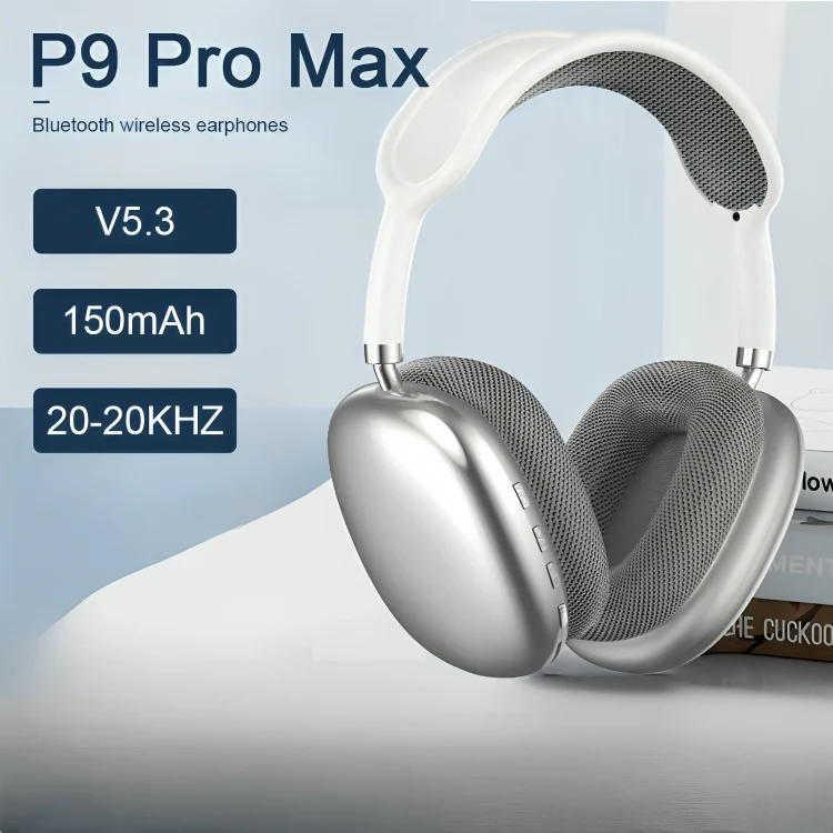 P9 Pro Max Wireless Bluetooth Headphones With Mic and Gaming Stereo Headset - Image 3