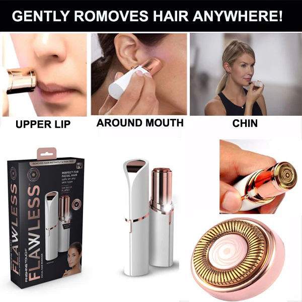 Rechargeable Flawless Hair Remover Trimmer Pen - Image 2