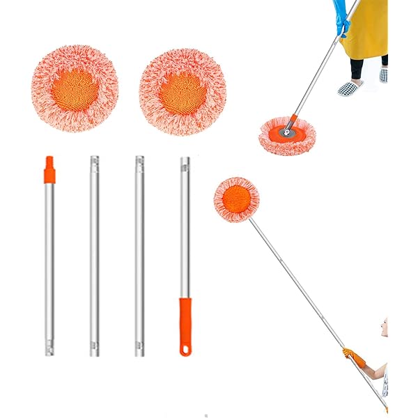 Rotatable Adjustable Sunflower Extendable Mop For Car Wash Home Dust Wall and Floor Cleaning - Image 6