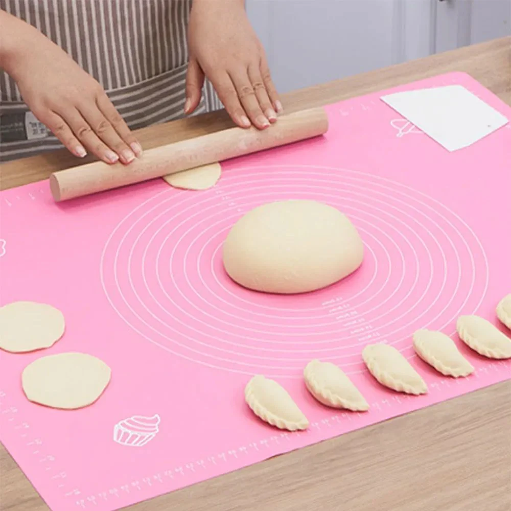 Silicone Kitchen Kneading Dough Mat Cooking Cake Baking Mat - Image 2