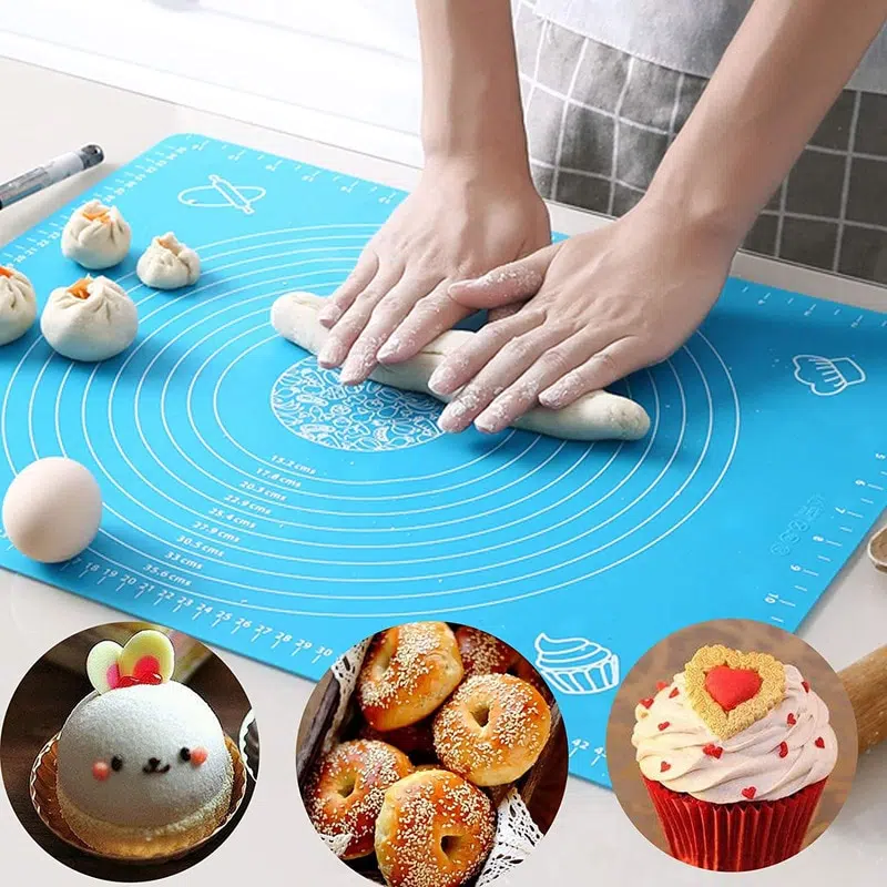 Silicone Kitchen Kneading Dough Mat Cooking Cake Baking Mat - Image 5