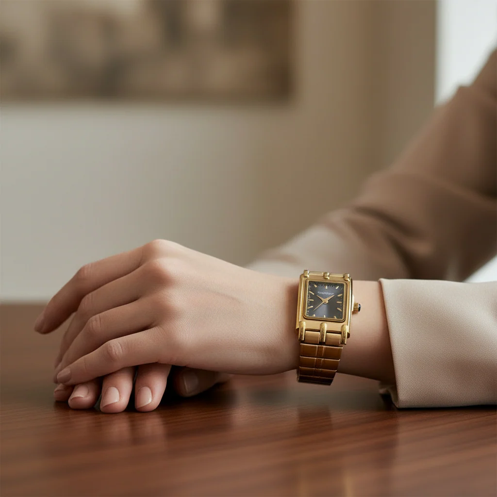 Swingstar Golden & Black Dial Women Watch - Image 2