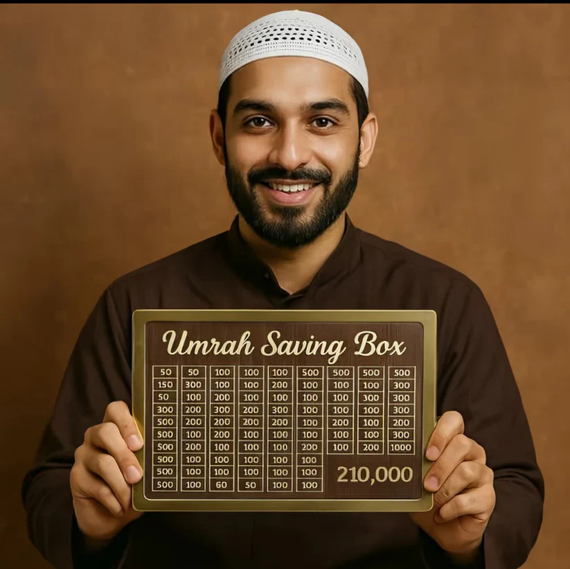 Umrah Saving Box - Save 210,000 Smartly for Your Umrah Journey - Image 13