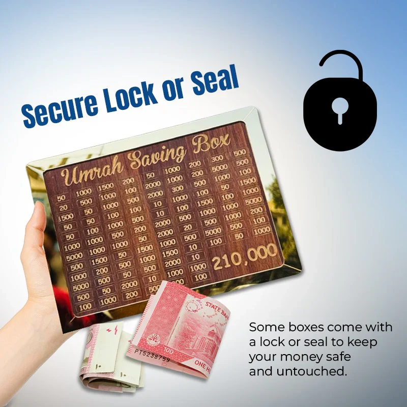 Umrah Saving Box - Save 210,000 Smartly for Your Umrah Journey - Image 6