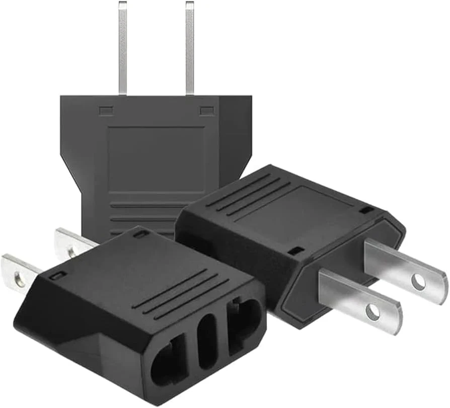 Universal EU to US Plug Adapter – Travel Charger Converter (2-Pin Flat) - Image 4