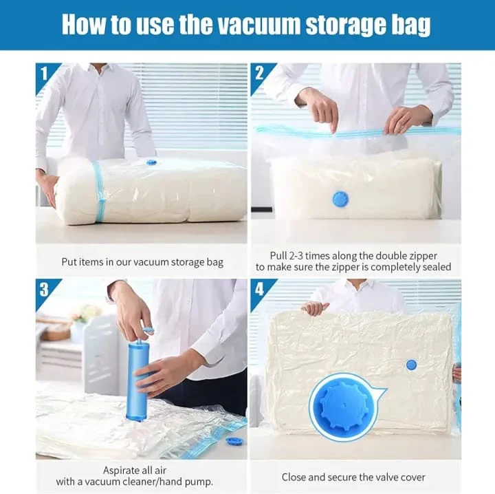 Vacuum Storage Bags | Space Saver Bags for Clothes & Bedding - Image 5