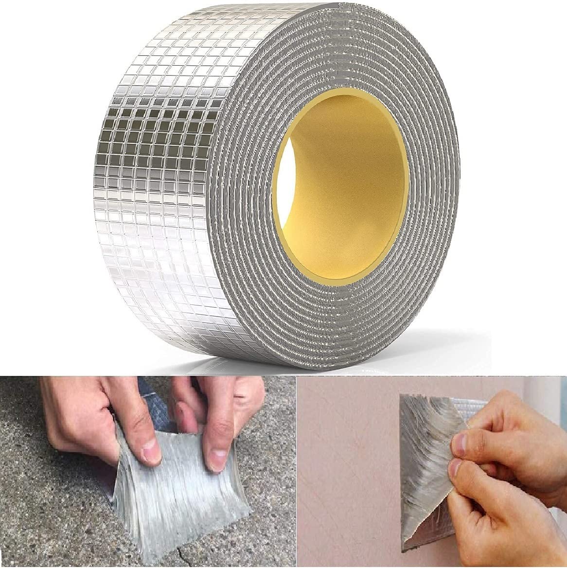 Waterproof Leakage Repair Aluminium Foil Tape For For Plastic, Metal, Concrete Repair - Image 6