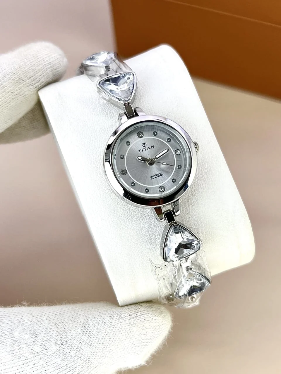 Women’s Titn Diamond Watch (Random Color Combo) - Image 3