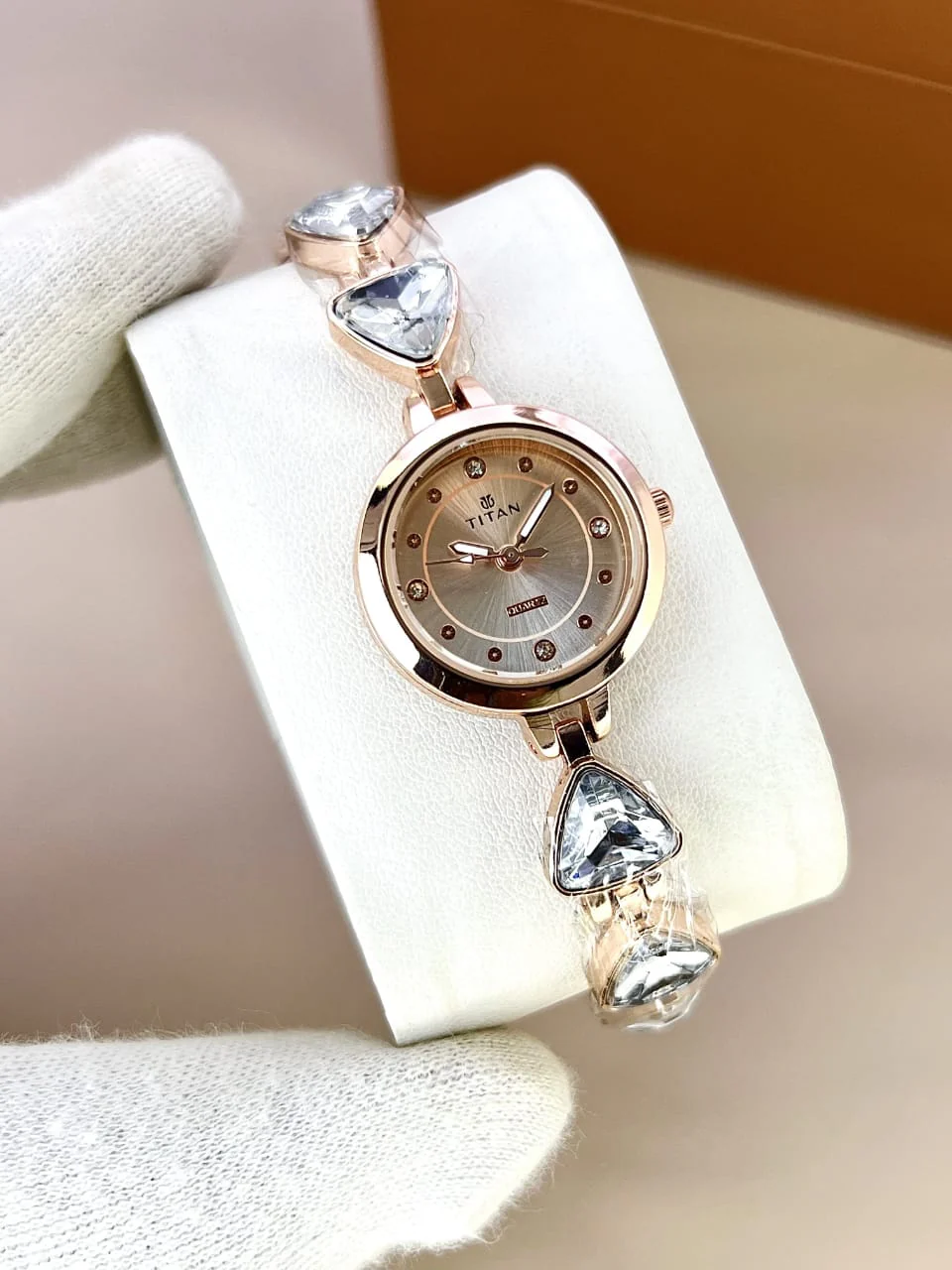 Women’s Titn Diamond Watch (Random Color Combo) - Image 6