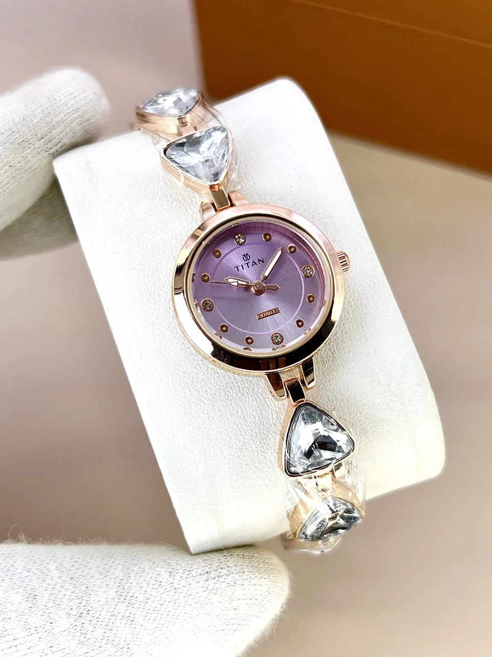 Women’s Titn Diamond Watch (Random Color Combo) - Image 8