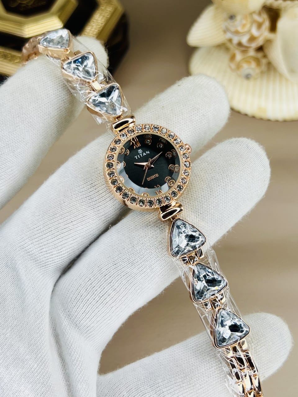 Women’s Titn Luxury Diamond Watch (Random Color Combo) - Image 6